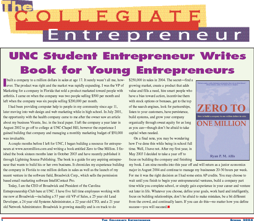 Collegiate Entrepreneurs' Organization