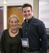 Ryan Allis and Madeleine Albright